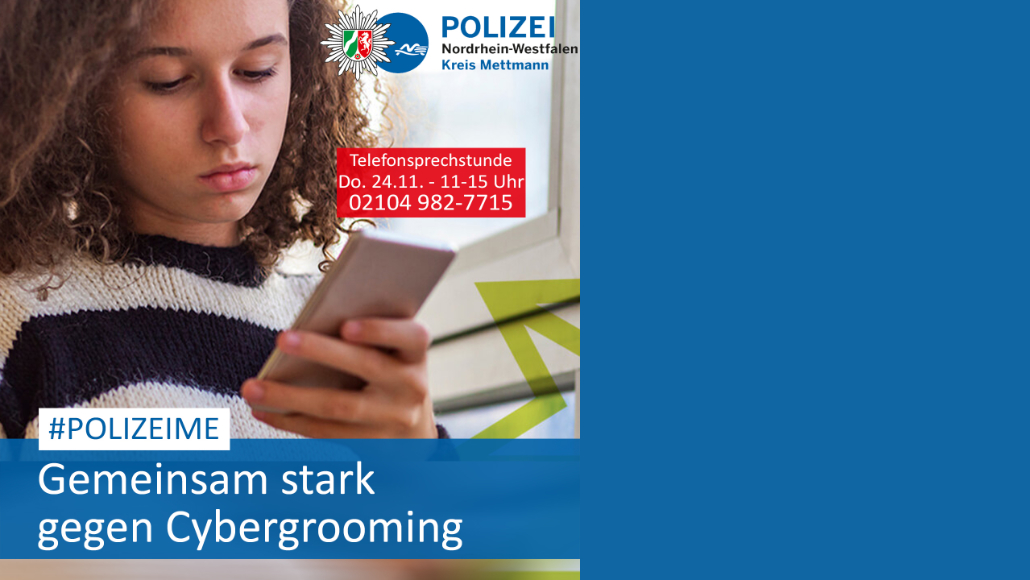 Cybergrooming Polizei bietet telefonische Beratung an erkrath.jetzt