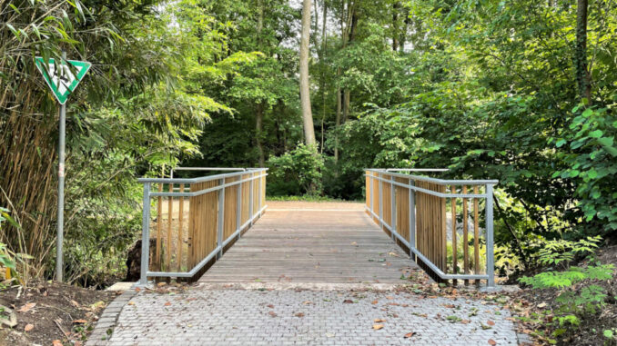 Neue Brücke Hühnerbach