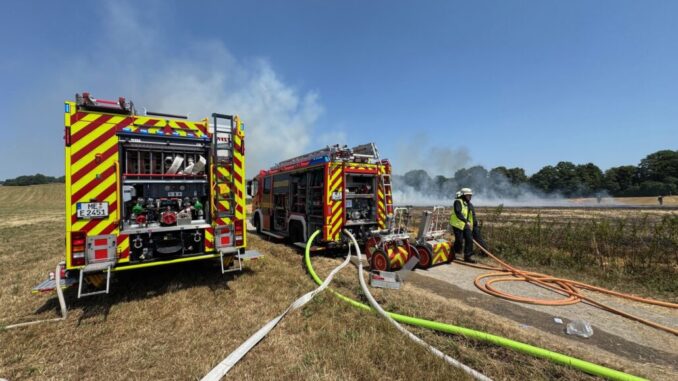 Flächenbrand Ankerweg