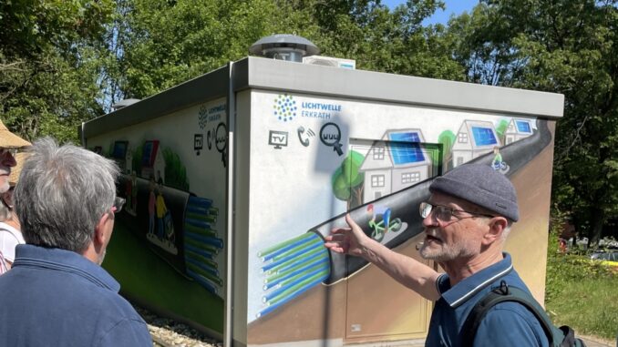 Sendermann erklärt eines der ersten Graffitis