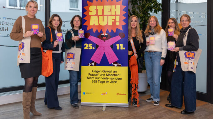 Gemeinsame Kampagne gegen Gewalt an Frauen