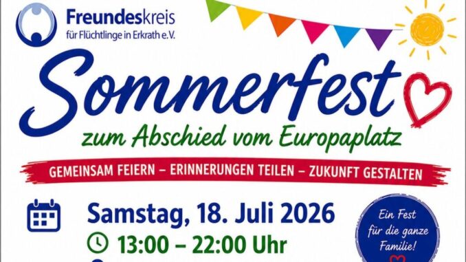 Sommerfest Freundeskreis für Flüchtlinge