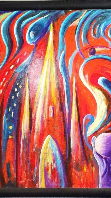 Magdalena | 100x100 cm
Acryl auf Leinwand m. Rahmen
550 Euro