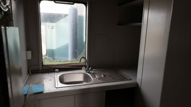 Eine Küche für die Mitarbeiter durfte nicht fehlen. Foto: Lutz Wulfestieg