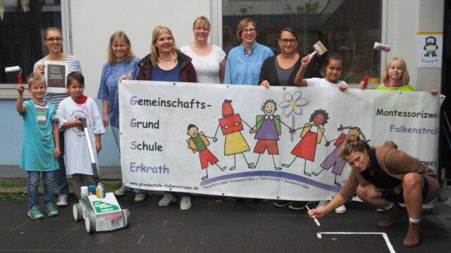 Hüpfekästchen GGS Erkrath © RG