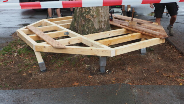 Sitzbänke GGS Millrath © RG