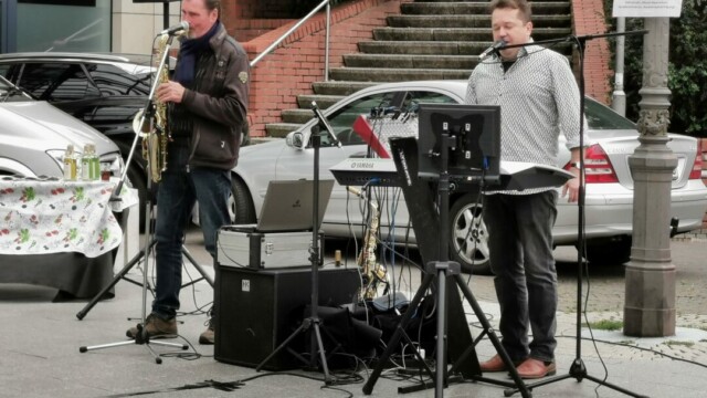 Mit Sventertainment und dem Saxophon gab es auch musikalisch beste Chill-Atmosphäre. Foto RG