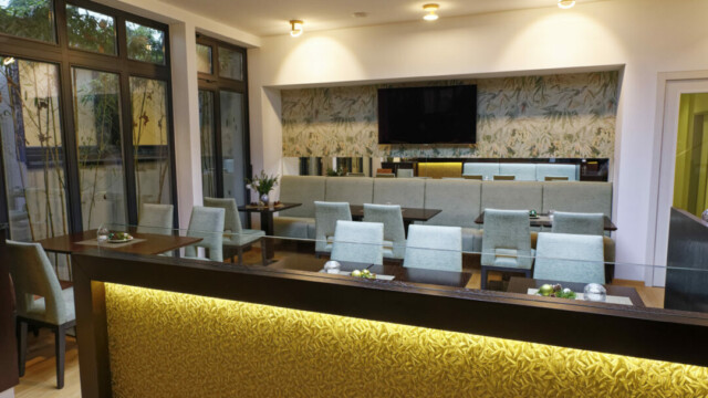 Auch der Restaurantbereich wartet wieder auf Gäste. © LW