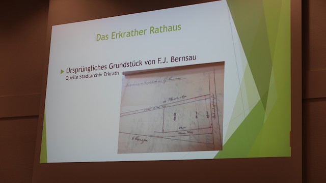 Damaliges Grundstück der Firma Bernsau, heute Grundstück des Rathauses. Foto: Christian Zimmer