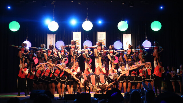 Zugabe der Fidelen Sandhasen. Foto: Christian Zimmer