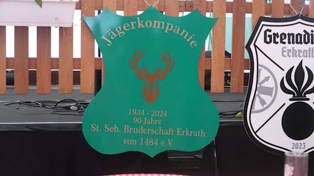 Jubiläum der Jägerkompanie. Foto: Christian Zimmer