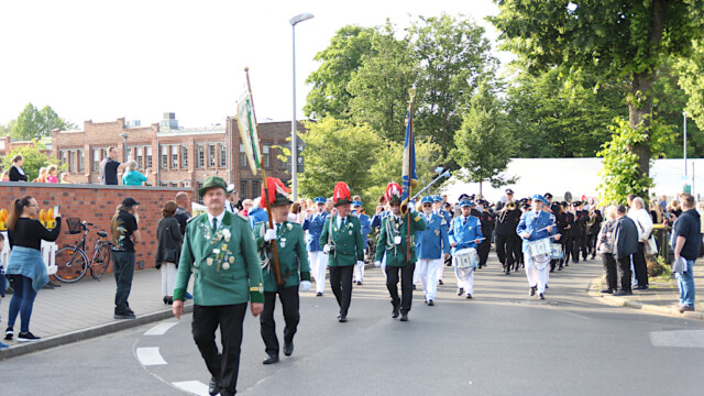 Schützenumzug. Foto: Christian Zimmer