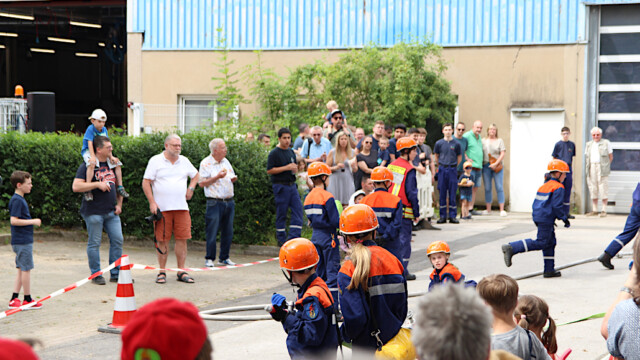 Übung der Jugendfeuerwehr. Foto: Christian Zimmer
