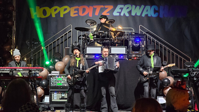 Auftritt von Kärnseife. Foto: Christian Zimmer