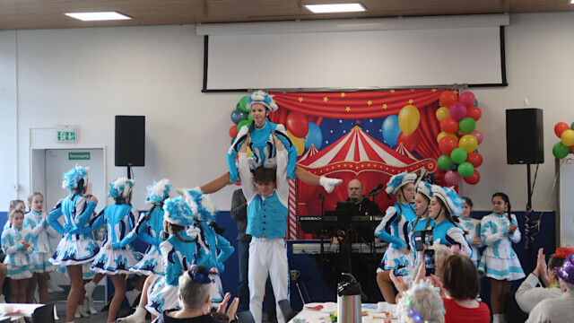 Hebefigur bei den Hoppedötze Maxis. Foto: Christian Zimmer