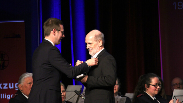 Verleihung an Helmut Henschel. Foto: Christian Zimmer