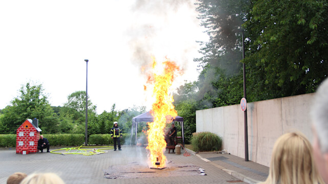 Fettbrand-Explosion. Foto: Christian Zimmer