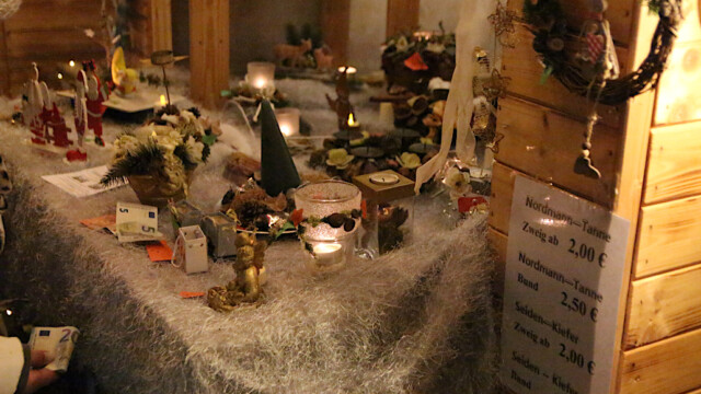Weihnachtsdekoration. Foto: Christian Zimmer
