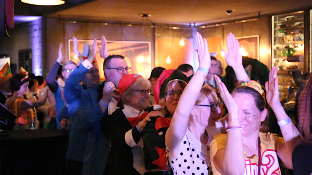 Polonaise durch das Brauhaus. Foto: Christian Zimmer