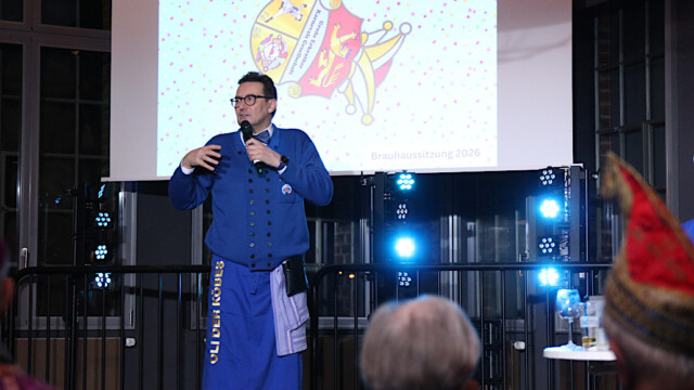 Auftritt Oli der Köbes. Foto: Christian Zimmer