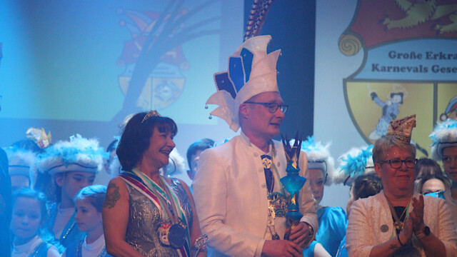 Das städtische Prinzenpaar Regina I. und Wolfgang II.. Foto: Christian Zimmer