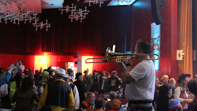 Auftritt Die Hammer. Foto: Christian Zimmer