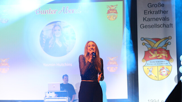 Auftritt Yasmin Hutchins. Foto: Christian Zimmer