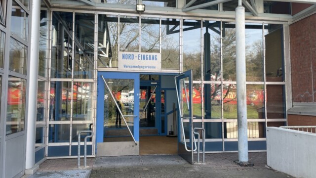 Nord-Eingang, Versammlungsräume. Foto: Ria Garcia