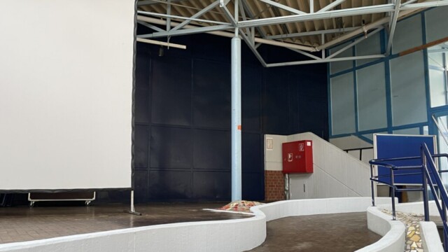 Rampe Richtung Nord-Eingang. Sicher in den Anfänge bei Rollschuh fahrenden Kindern sehr beliebt. Foto: Ria Garcia