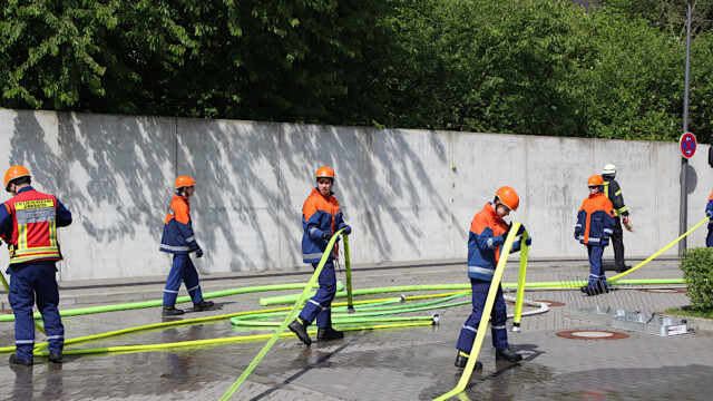 Übung der Jugendfeuerwehr. Foto: Christian Zimmer