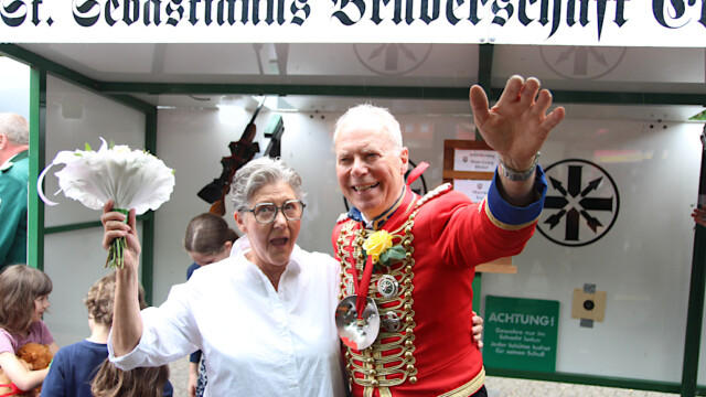 Schützenpaar Horst und Jutta Osmann. Foto: Christian Zimmer